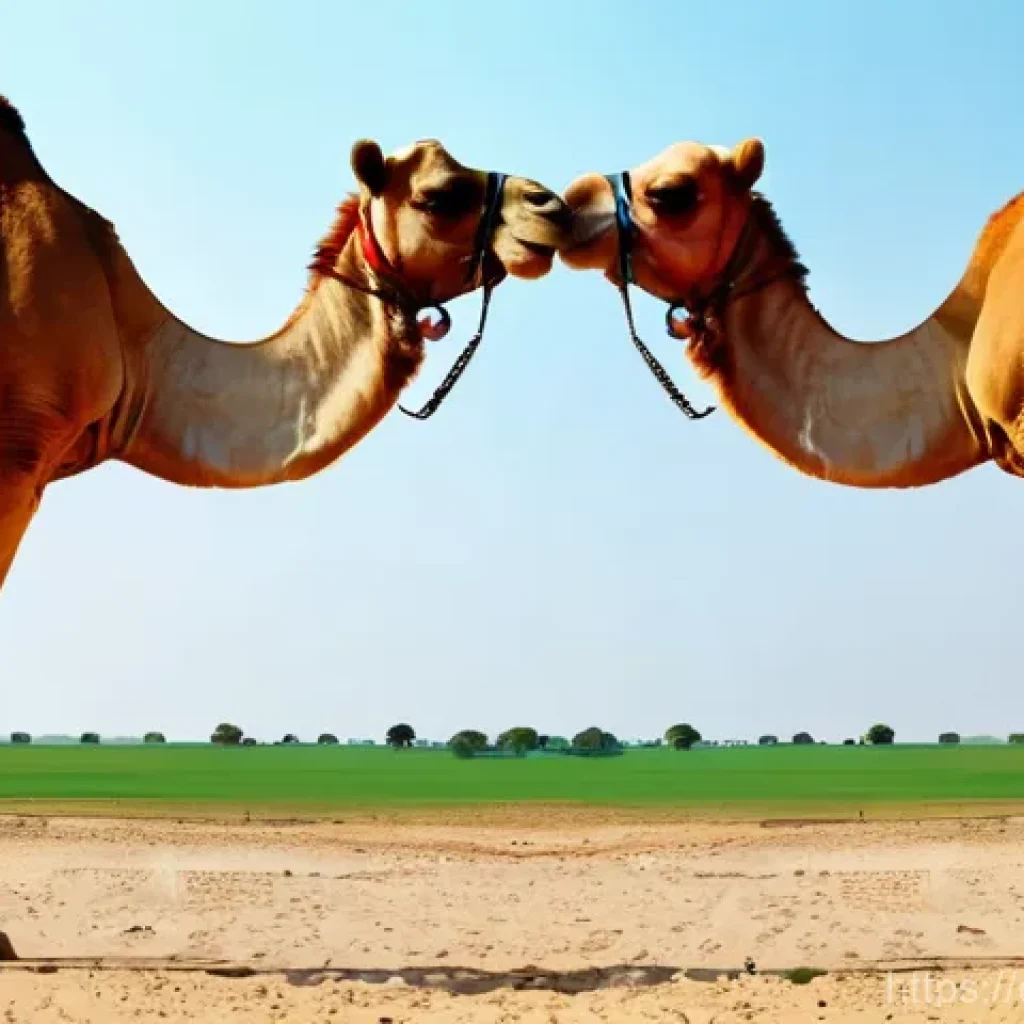 낙타 물 저장 비밀 - Here are three detailed image generation prompts in English, based on the provided text about camels...